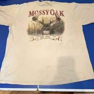 2000s Y2K Mossy Oak outdoors deer shirt Size XL.‎  EXCELLENT CONDITION